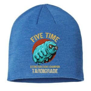 Tardigrade Water Bear Extinction Event Champion Microbiology Sustainable Beanie