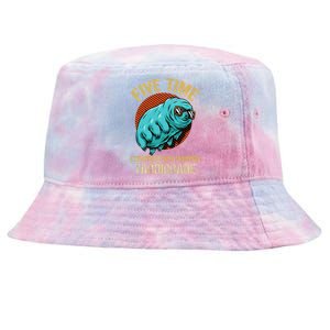 Tardigrade Water Bear Extinction Event Champion Microbiology Tie-Dyed Bucket Hat