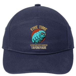 Tardigrade Water Bear Extinction Event Champion Microbiology 7-Panel Snapback Hat