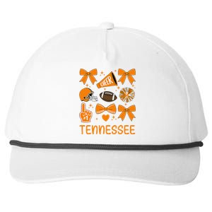 Tennessee Women Bow Orange For Tn Lovers Gift Snapback Five-Panel Rope Hat