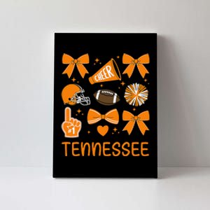 Tennessee Women Bow Orange For Tn Lovers Gift Canvas