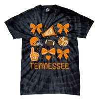 Tennessee Women Bow Orange For Tn Lovers Gift Tie-Dye T-Shirt