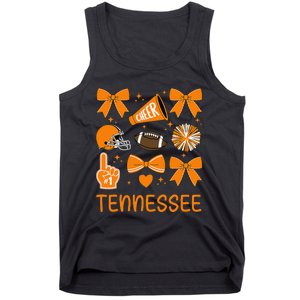 Tennessee Women Bow Orange For Tn Lovers Gift Tank Top