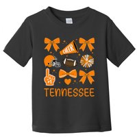 Tennessee Women Bow Orange For Tn Lovers Gift Toddler T-Shirt