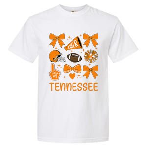 Tennessee Women Bow Orange For Tn Lovers Gift Garment-Dyed Heavyweight T-Shirt