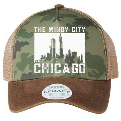 The Windy City Chicago Legacy Tie Dye Trucker Hat