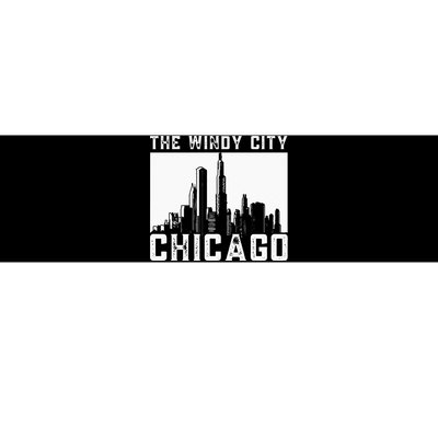 The Windy City Chicago Bumper Sticker