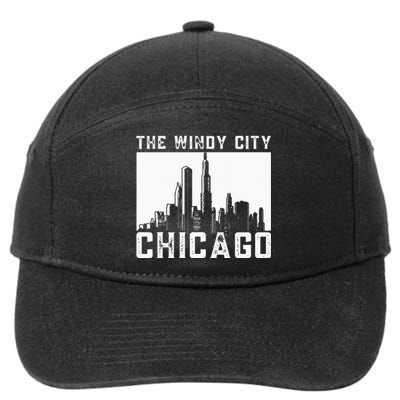 The Windy City Chicago 7-Panel Snapback Hat