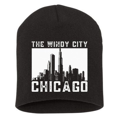 The Windy City Chicago Short Acrylic Beanie