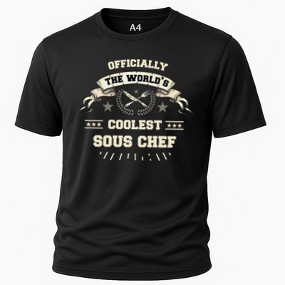 The Wolrds Coolest Sous Chef Comd Sous Chef Gift Performance Shirt