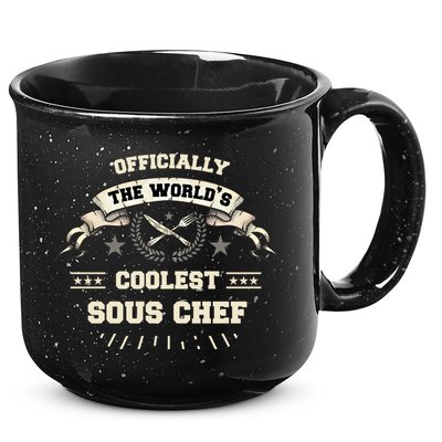 The Wolrds Coolest Sous Chef Comd Sous Chef Gift 15oz Campfire Ceramic Mug