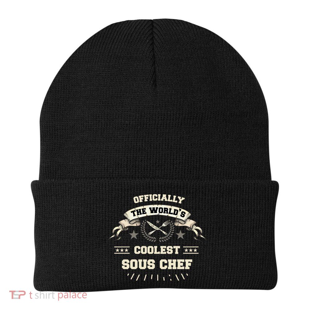 The Wolrds Coolest Sous Chef Comd Sous Chef Gift Beanie
