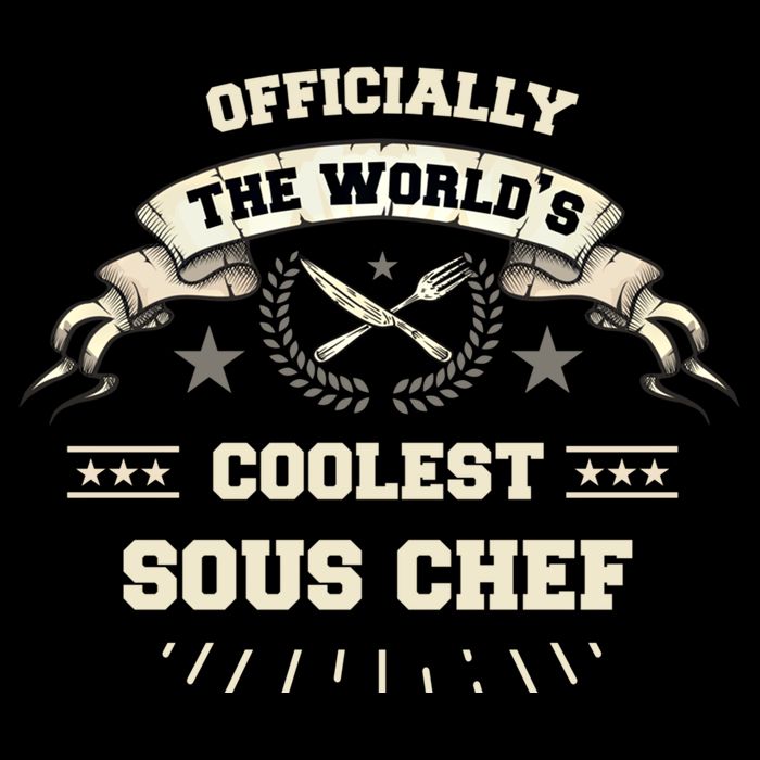 The Wolrds Coolest Sous Chef Comd Sous Chef Gift Drawstring Bag