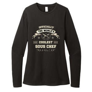 The Wolrds Coolest Sous Chef Comd Sous Chef Gift Womens CVC Long Sleeve Shirt