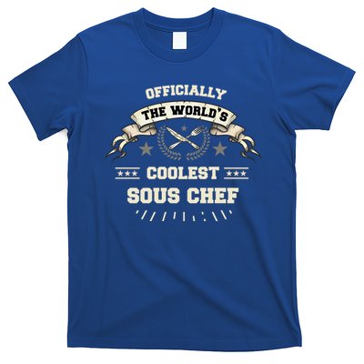The Wolrds Coolest Sous Chef Comd Sous Chef Gift T-Shirt