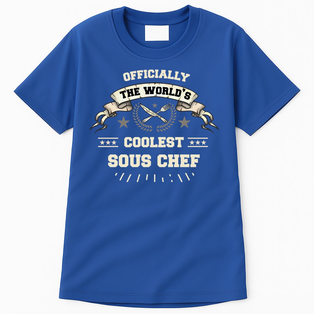 The Wolrds Coolest Sous Chef Comd Sous Chef Gift Tall T-Shirt