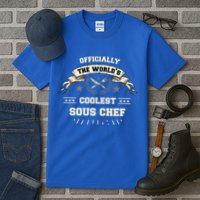 The Wolrds Coolest Sous Chef Comd Sous Chef Gift Tall T-Shirt