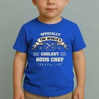 The Wolrds Coolest Sous Chef Comd Sous Chef Gift Toddler T-Shirt