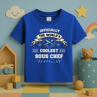 The Wolrds Coolest Sous Chef Comd Sous Chef Gift Toddler T-Shirt