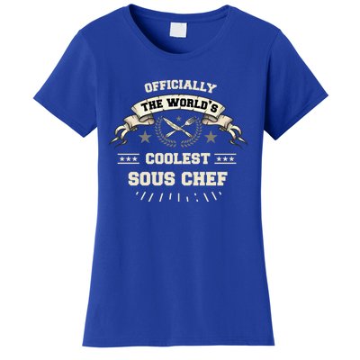 The Wolrds Coolest Sous Chef Comd Sous Chef Gift Women's T-Shirt