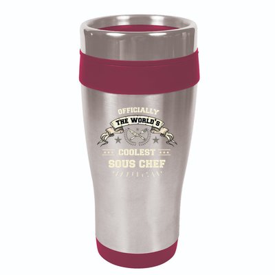 The Wolrds Coolest Sous Chef Comd Sous Chef Gift 16oz Travel Tumbler