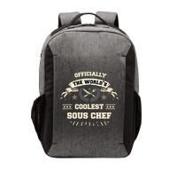 The Wolrds Coolest Sous Chef Comd Sous Chef Gift Vector Backpack