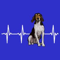 Treeing Walker Coonhound Heartbeat Dog Lover Gift Bag