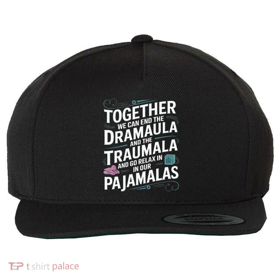 Together We Can End The Dramala And The Traumala Wool Snapback Cap