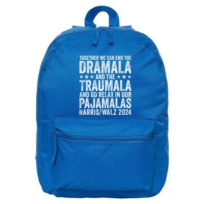 Together We Can End The Dramala And The Traumala 16 in Basic Backpack