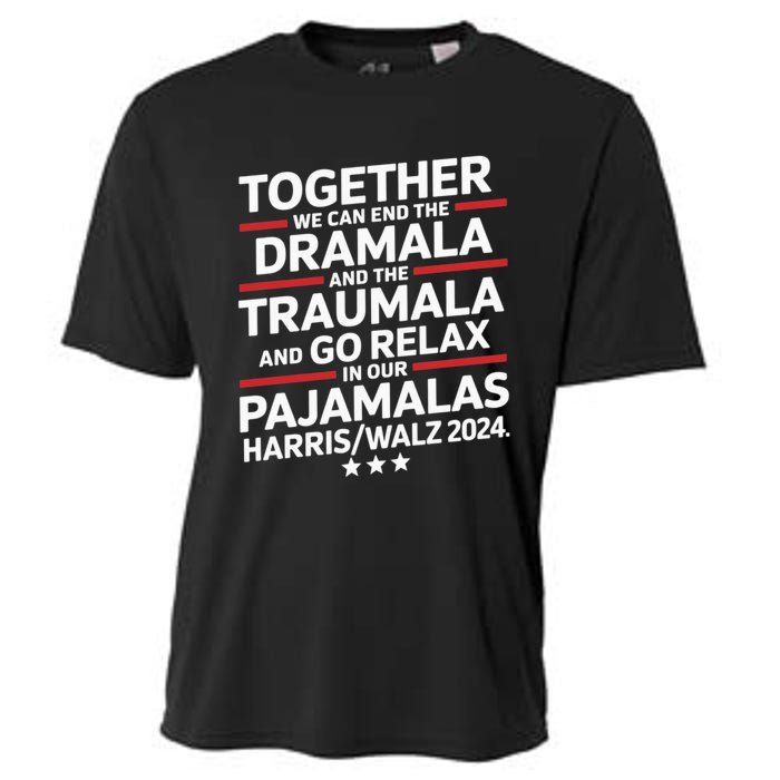 Together We Can End The Dramala And The Traumala Cooling Performance Crew T-Shirt