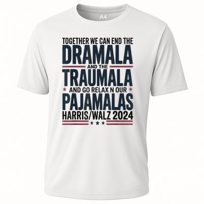 Together We. Can End The Dramala And The Traumala Cooling Performance Crew T-Shirt