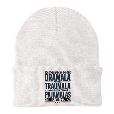 Together We. Can End The Dramala And The Traumala Knit Cap Winter Beanie