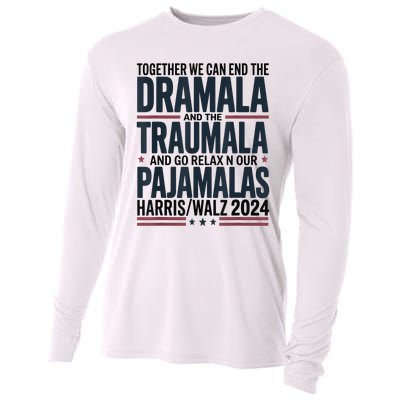 Together We. Can End The Dramala And The Traumala Cooling Performance Long Sleeve Crew