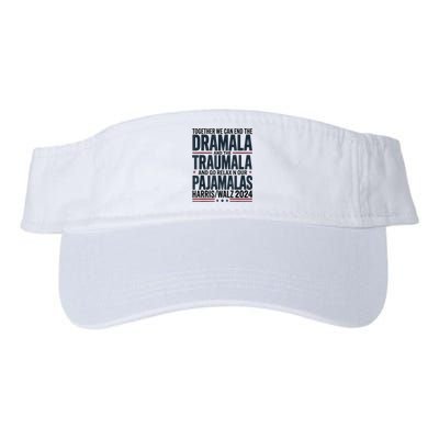 Together We. Can End The Dramala And The Traumala Valucap Bio-Washed Visor