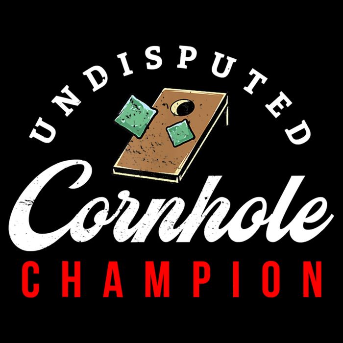 Tournament Win Cornhole Champion Corn Hole Champ Drawstring Bag