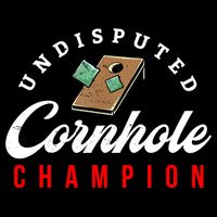 Tournament Win Cornhole Champion Corn Hole Champ Toddler Hoodie