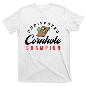 Tournament Win Cornhole Champion Corn Hole Champ T-Shirt