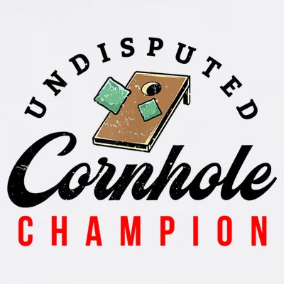 Tournament Win Cornhole Champion Corn Hole Champ T-Shirt