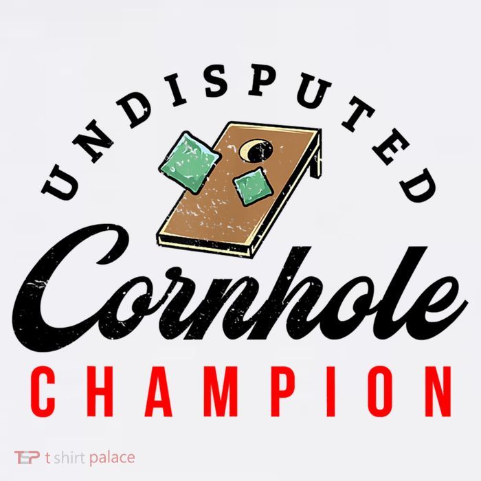Tournament Win Cornhole Champion Corn Hole Champ Tall T-Shirt