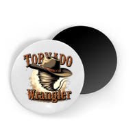 Tornado Wrangler Cowboy Wrangler Magnet