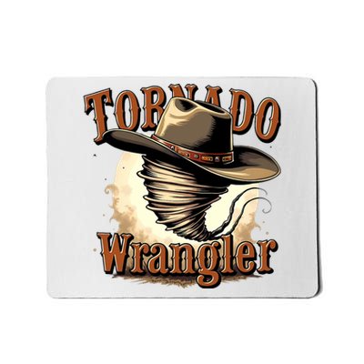 Tornado Wrangler Cowboy Wrangler Mousepad