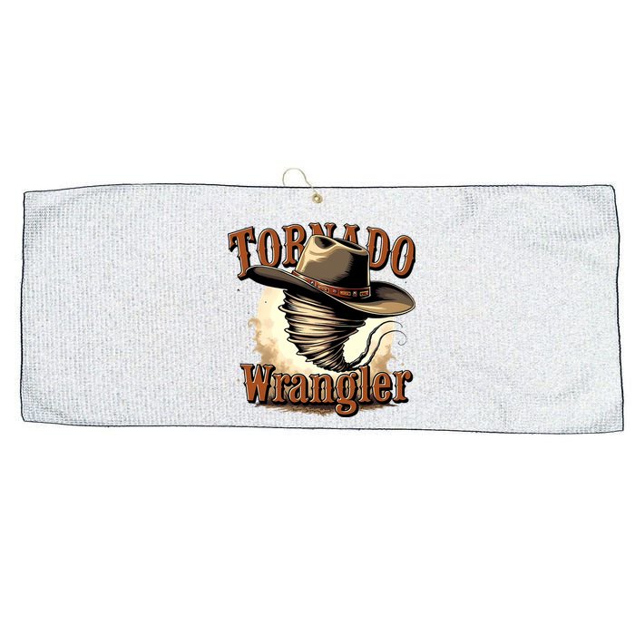 Tornado Wrangler Cowboy Wrangler Large Microfiber Waffle Golf Towel