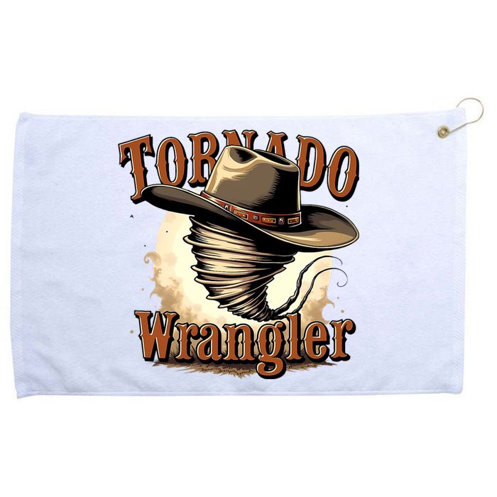 Tornado Wrangler Cowboy Wrangler Grommeted Golf Towel