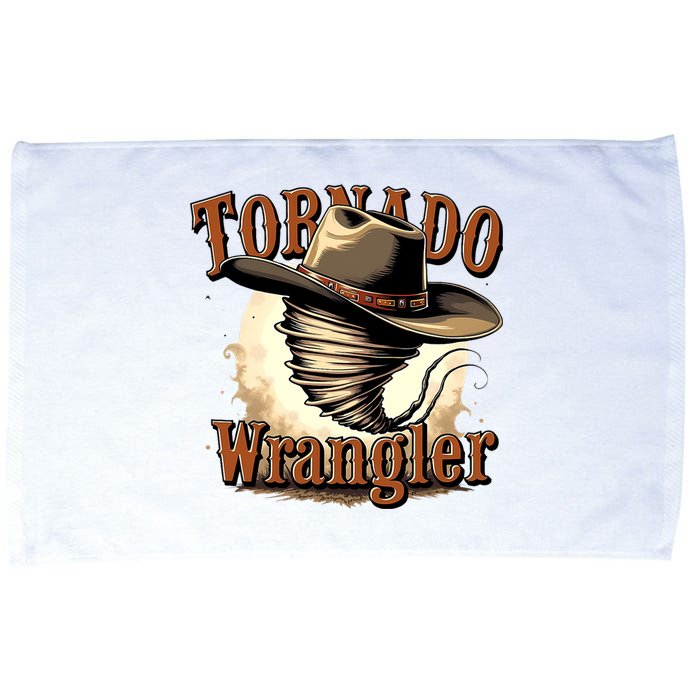 Tornado Wrangler Cowboy Wrangler Microfiber Hand Towel