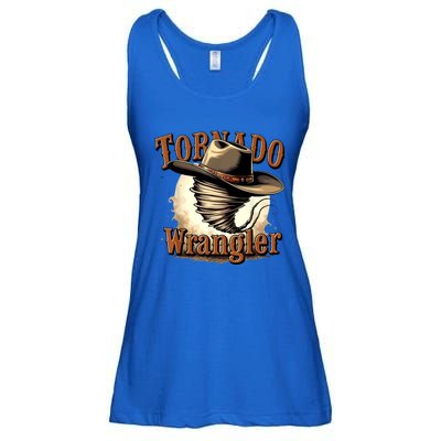 Tornado Wrangler Cowboy Wrangler Ladies Essential Flowy Tank