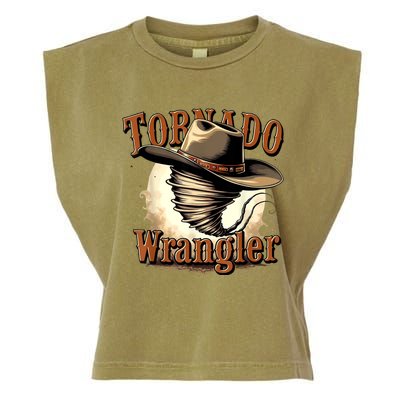 Tornado Wrangler Cowboy Wrangler Garment-Dyed Women's Muscle Tee