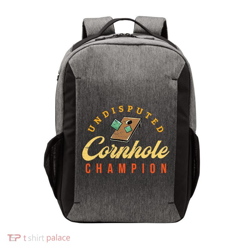 Tournament Win Cornhole Champion Corn Hole Champ Toss Game Vector Backpack