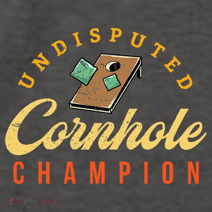Tournament Win Cornhole Champion Corn Hole Champ Toss Game Vector Backpack