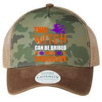 This Witch Can Be Bribed With Chocolate Legacy Tie Dye Trucker Hat