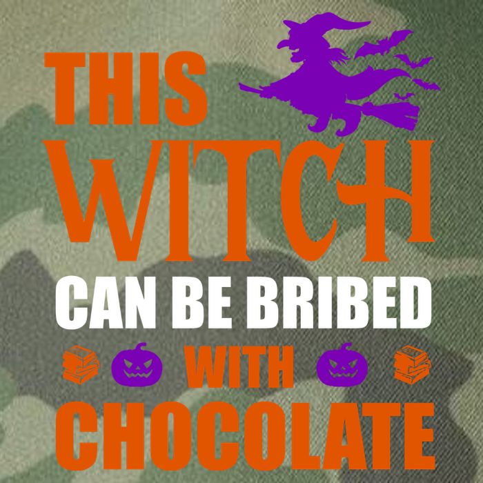 This Witch Can Be Bribed With Chocolate Legacy Tie Dye Trucker Hat